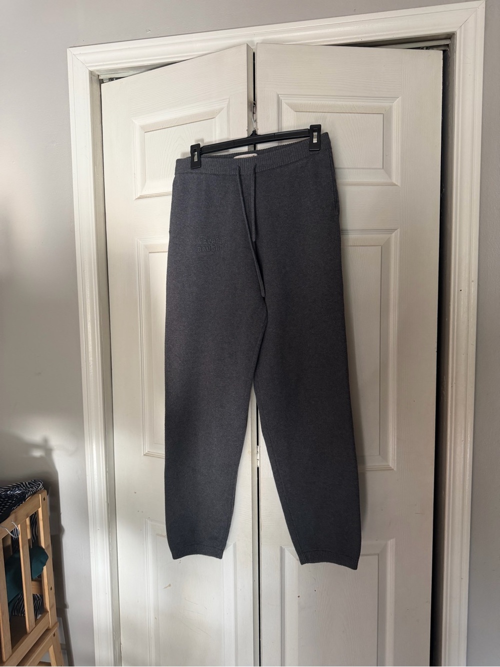Favorite Daughter Charcoal Fatigue Sisters Joggee size small.